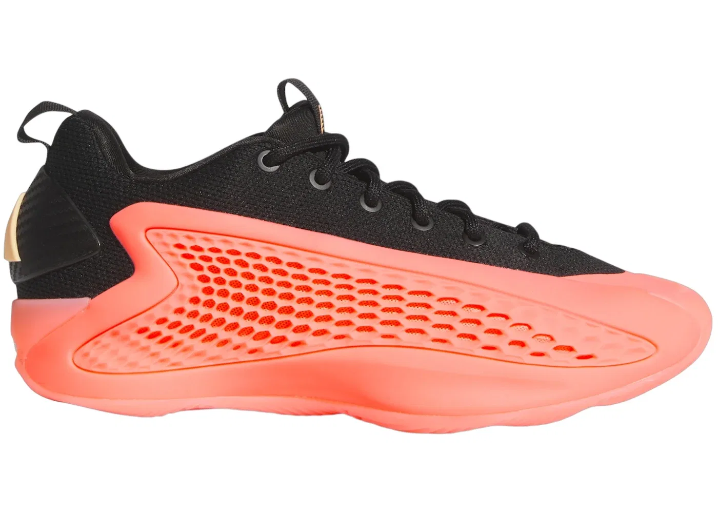 Детские кроссовки для мальчиков с принтом Adidas AE 1 Low, Red/Black/Orange Glow