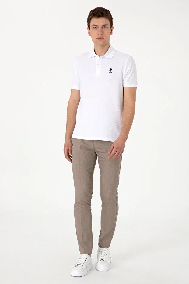 Мужские брюки из канваса Slim Fit U.S. Polo Assn., Khaki