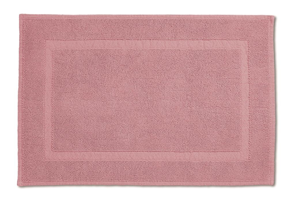 

Коврик для ванной Rhomtuft Pearl квадратный 60 x 90 см цвет розовый кварц