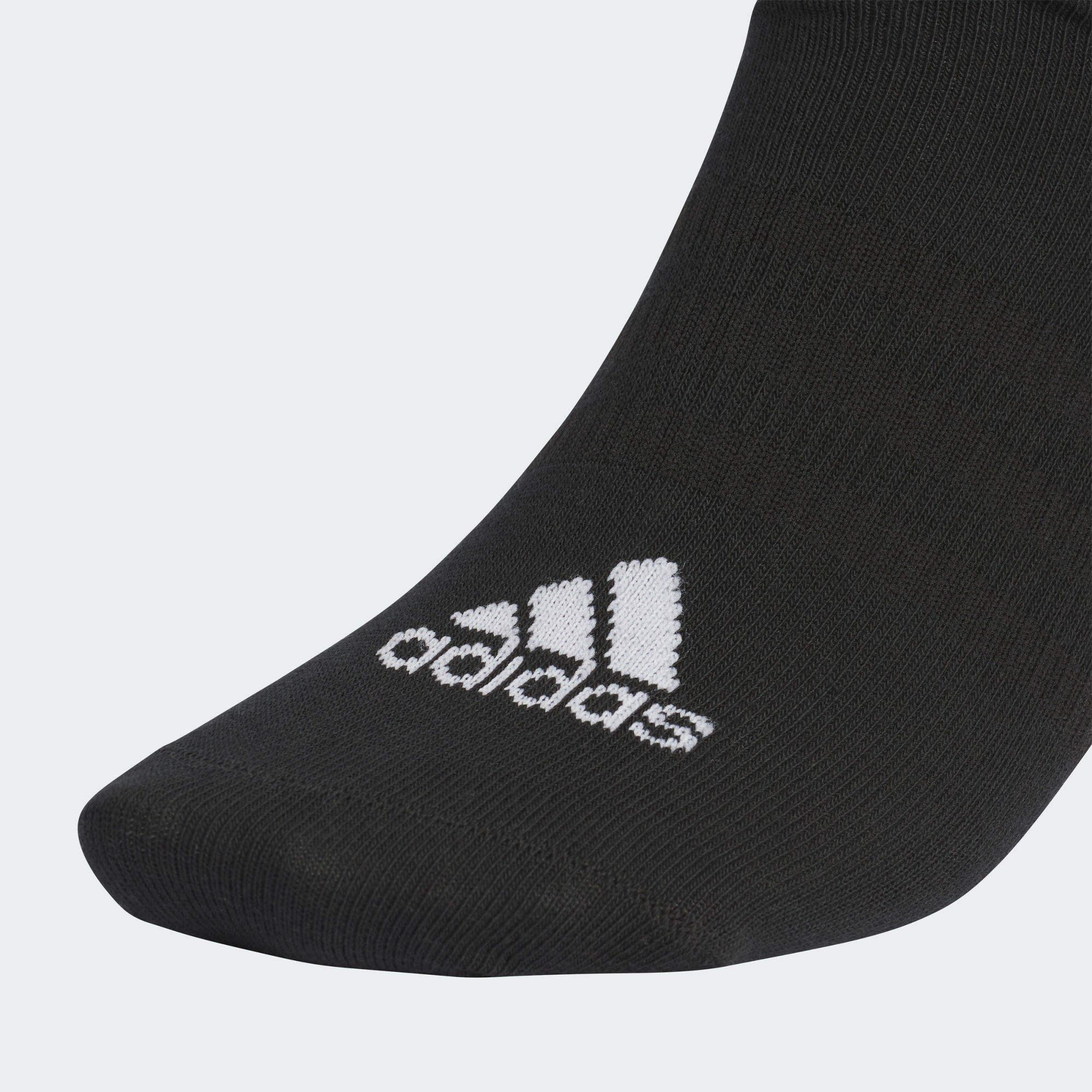 Adidas Ноу-шоу носки унисекс 1 упаковка Black — фото 3