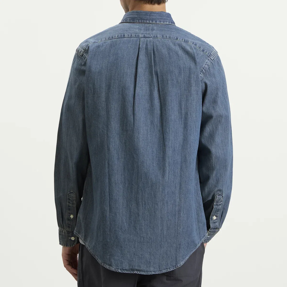Рубашка джинсовая с пуговицами Polo Ralph Lauren, Denim — фото 3