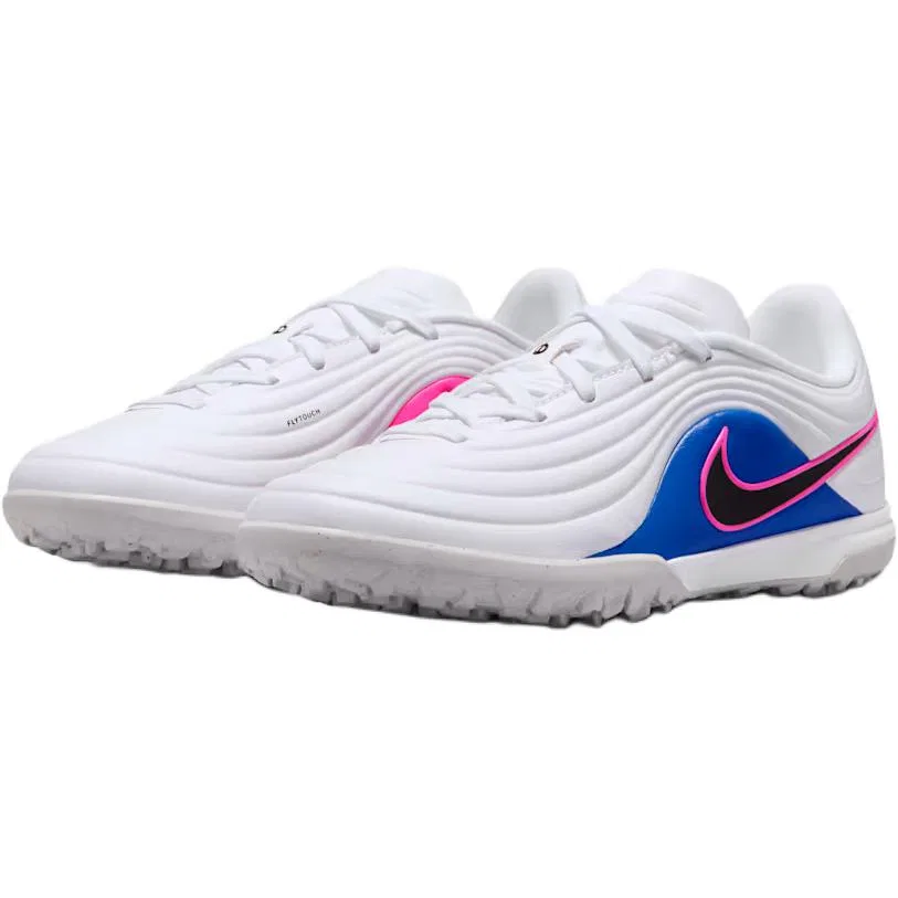 Детские бутсы Nike Tiempo Maestro Low Top, White Blue Black — фото 4