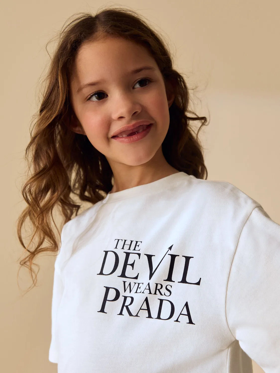 Футболка с графическим принтом The Devil Wears Prada Next, белый — фото 4