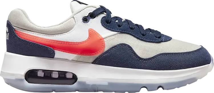 

Кроссовки Nike Air Max Motif GS 'Light Bone Midnight Navy', белый