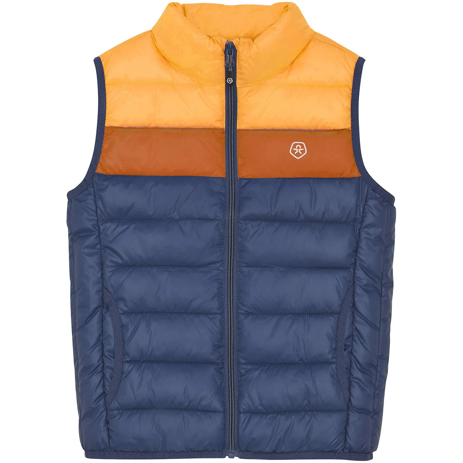 Детская стеганая жилетка WAISTCOAT QUILTED COLORBLOCK Color Kids, Mango