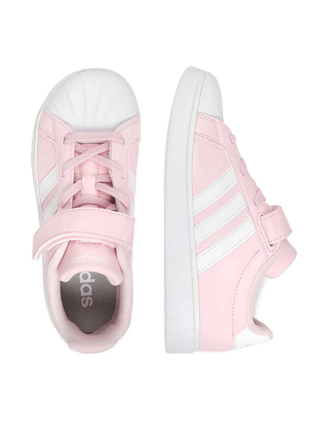 Кроссовки для девочки Adidas, розовый — фото 4