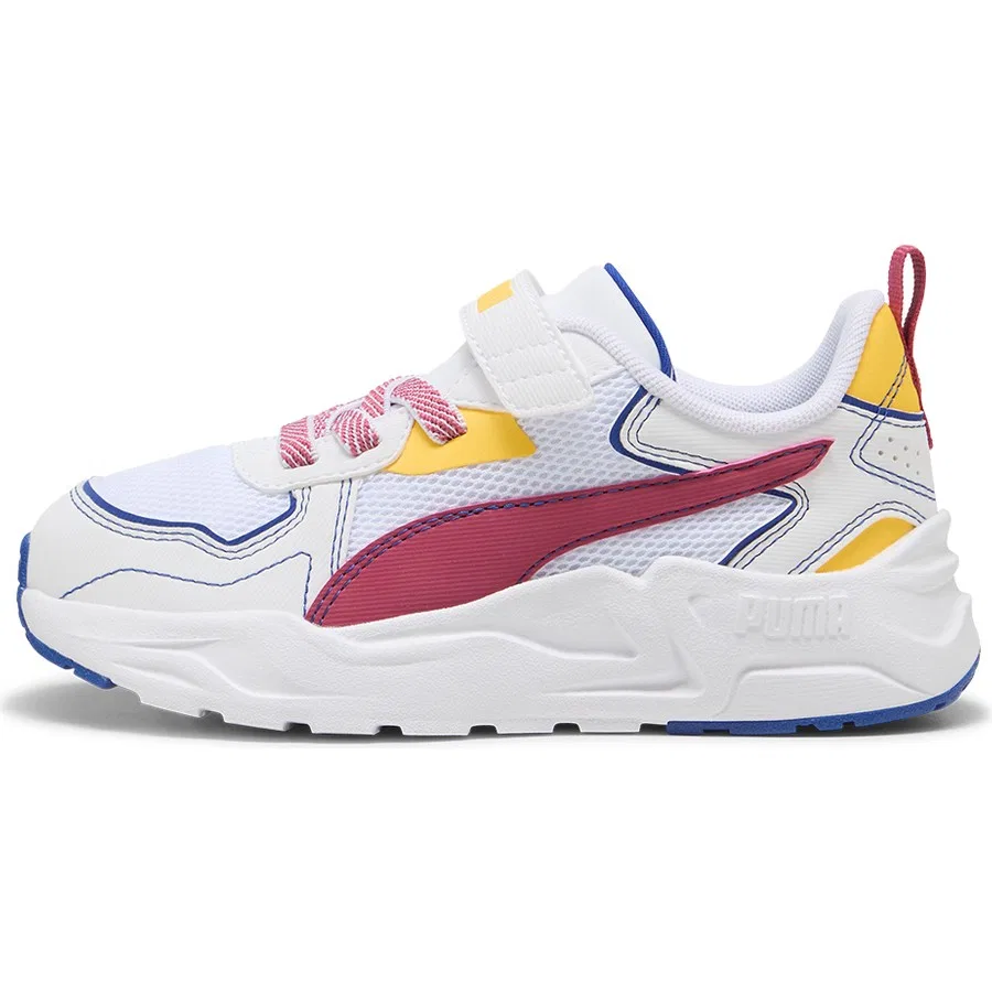 Детские спортивные кроссовки Puma Trinity Lite Starblitz Ac, Бордовый