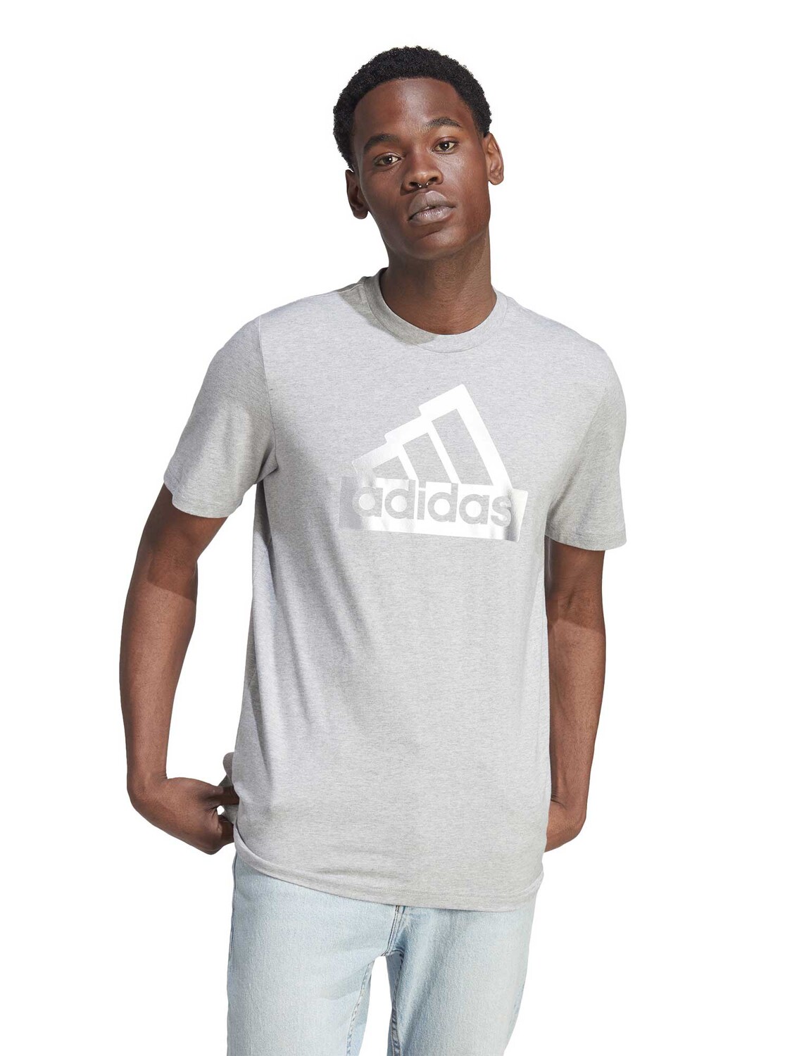 

Футболка Adidas Sportswear Sportswear Future Icons Metallic, серый