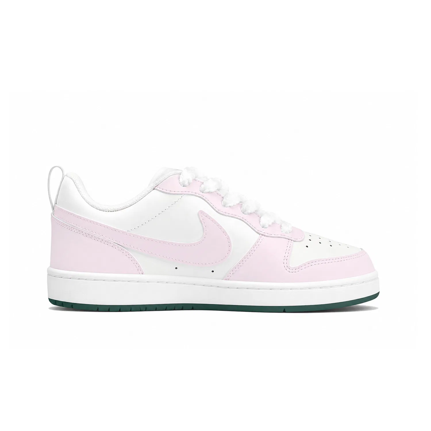 Детские кеды для скейтбординга с принтом кота Pink Nike — фото 3