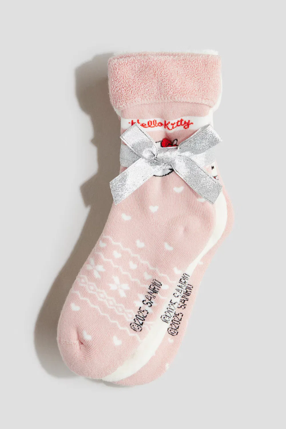 Набор из 3 махровых носков H&M, Helles Mattrosa/Hello Kitty — фото 3