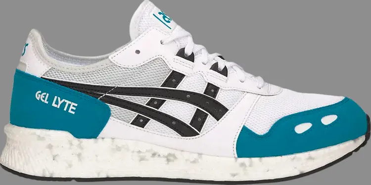 

Кроссовки hypergel lyte 'white teal blue' Asics, белый
