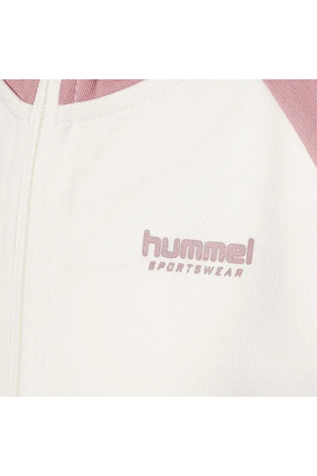 Детские свитшот для девочек с длинным рукавом Hummel, White — фото 4