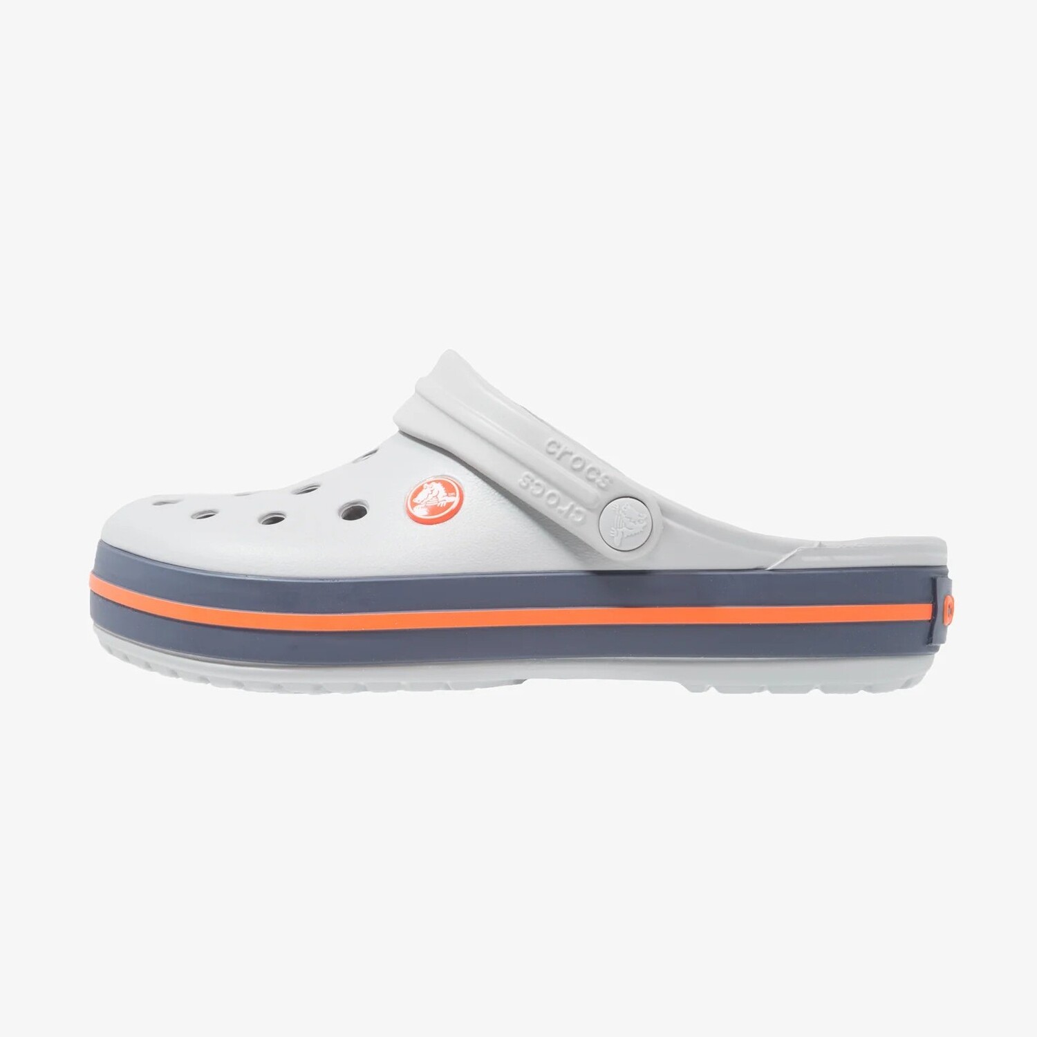 

Сабо Crocs Crocband Unisex, светло-серый/оранжевый