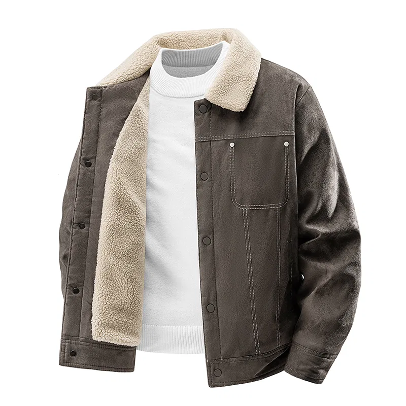 Детская куртка на лацканах утепленная JEEP SPIRIT, Dark Gray