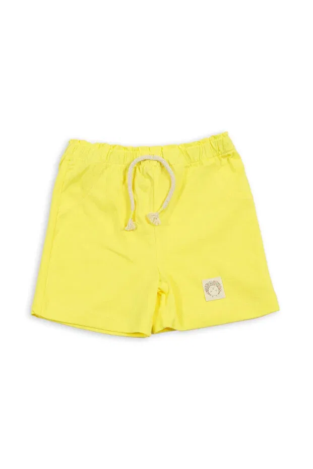 Детские шорты для девочек хлопковые Zumi Baby Kids, Yellow — фото 4