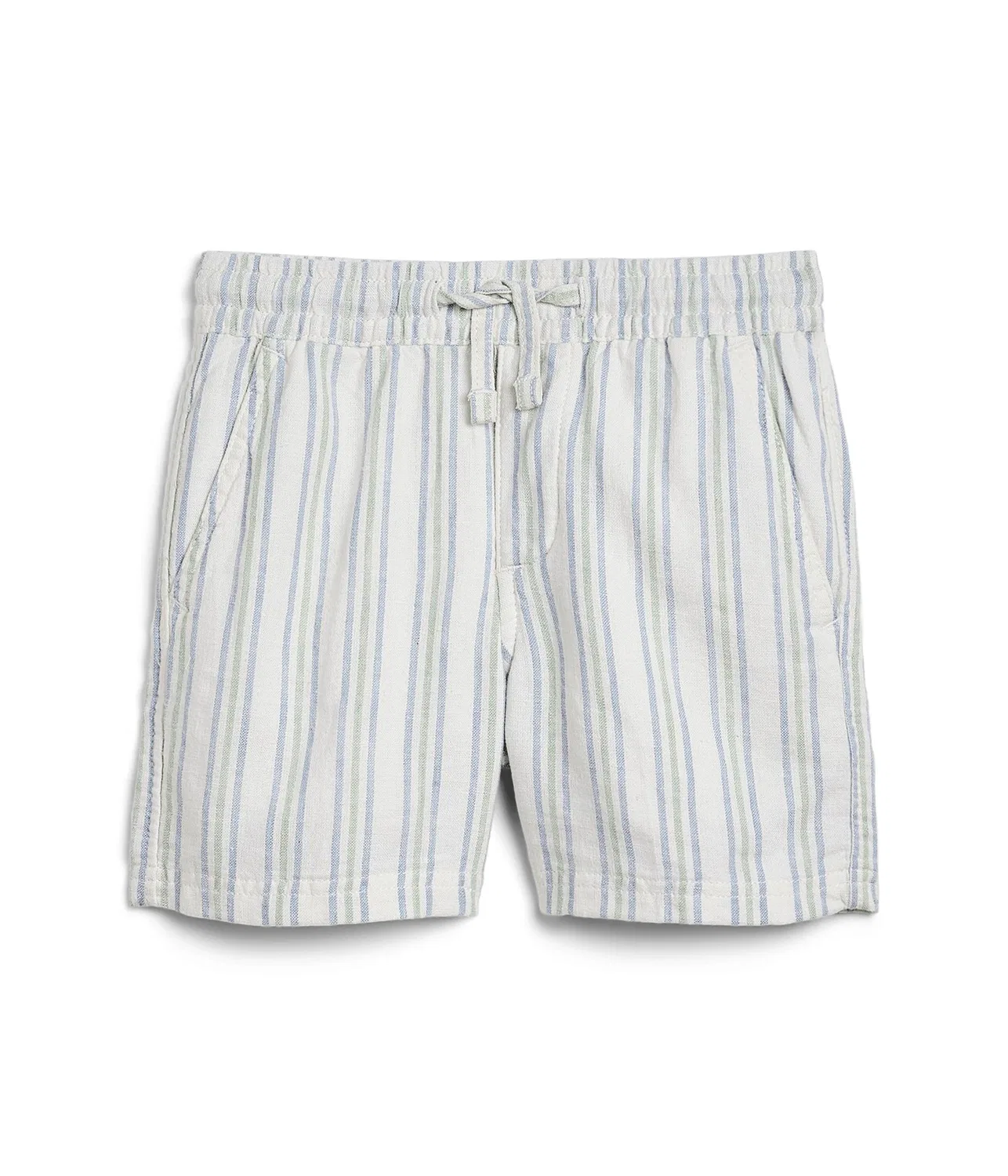 Льняные шорты (для детей постарше) Abercrombie Kids, Bright White