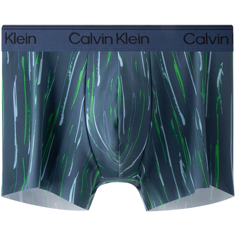 Мужские боксеры с принтом, Calvin Klein, Multicolor Stripes Blue