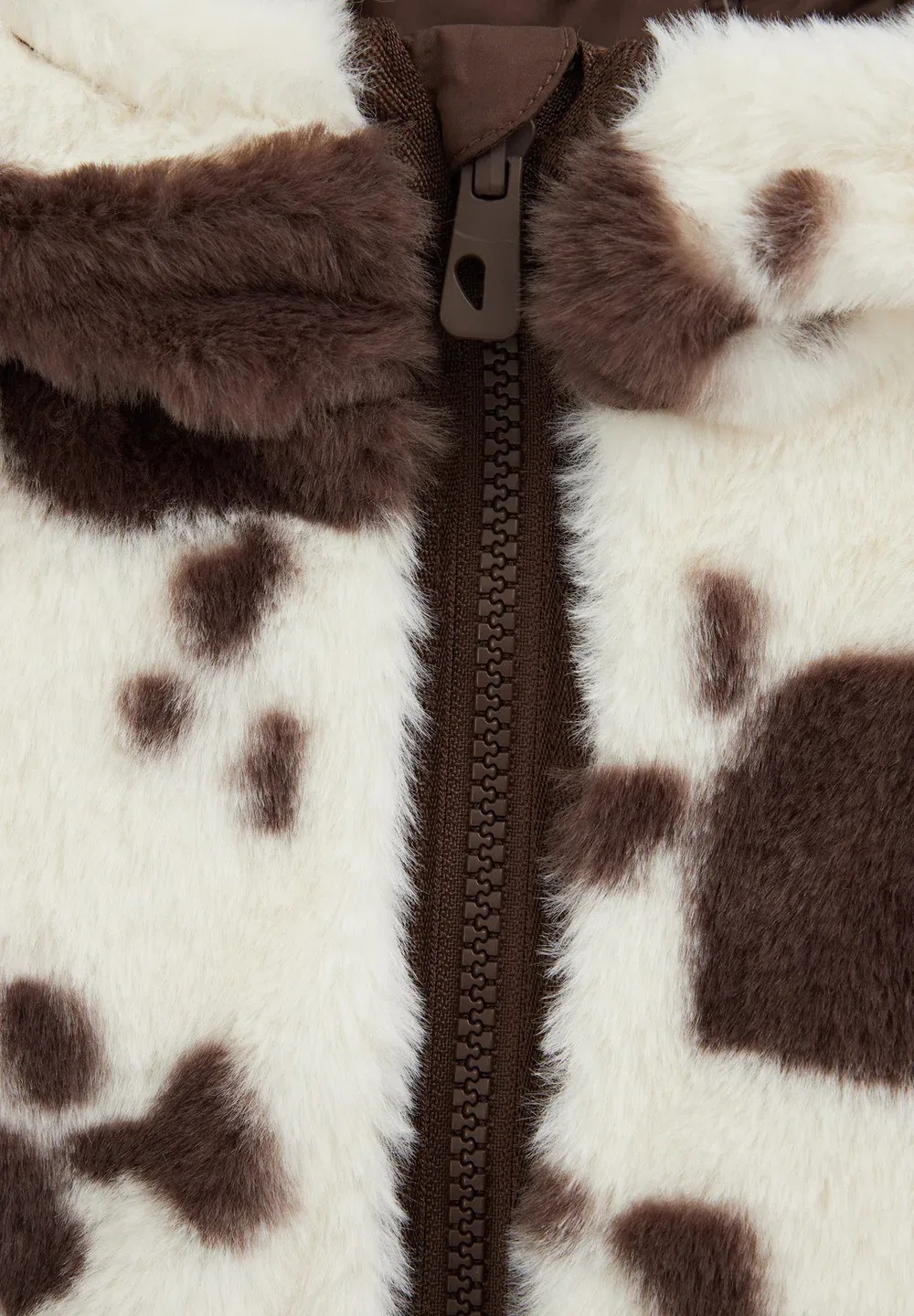 Двусторонняя зимняя куртка We Fashion, Dark Brown — фото 3