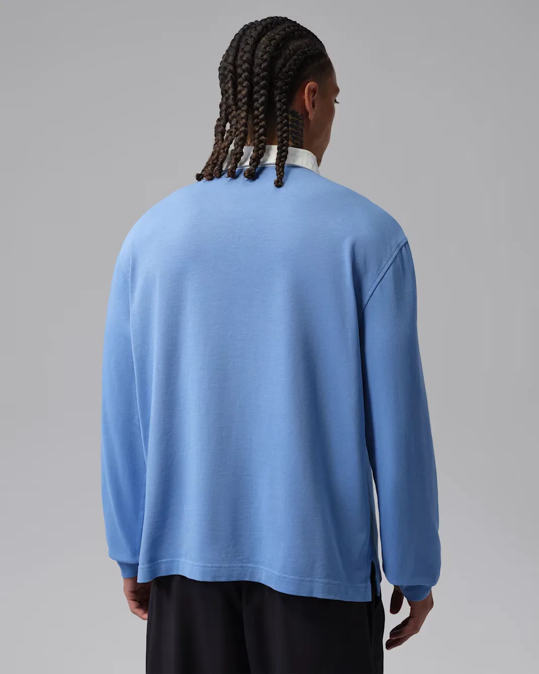 Мужская футболка для регби Jordan Flight Essentials, Blue Beyond/Sail — фото 2