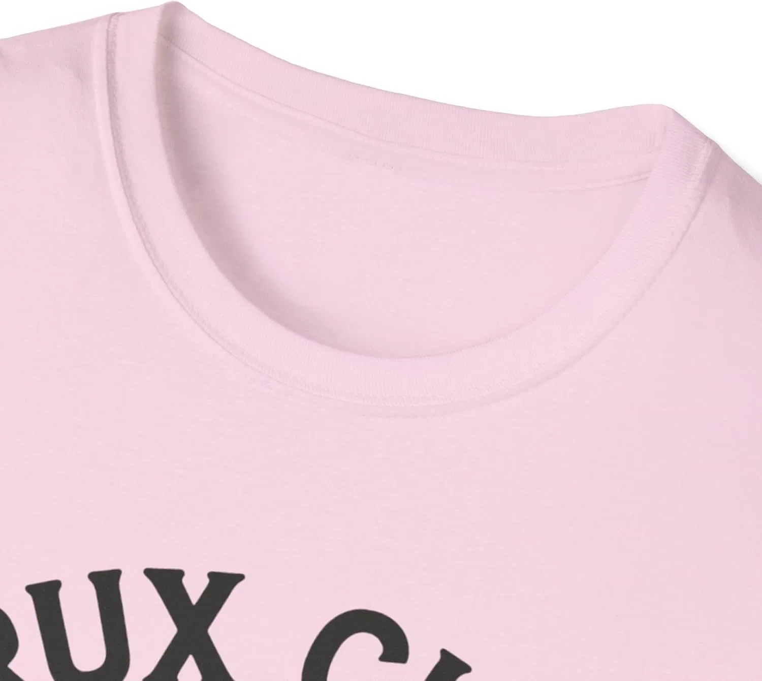 Футболка с дизайном Crux Club Gildan 64000, Light Pink — фото 3