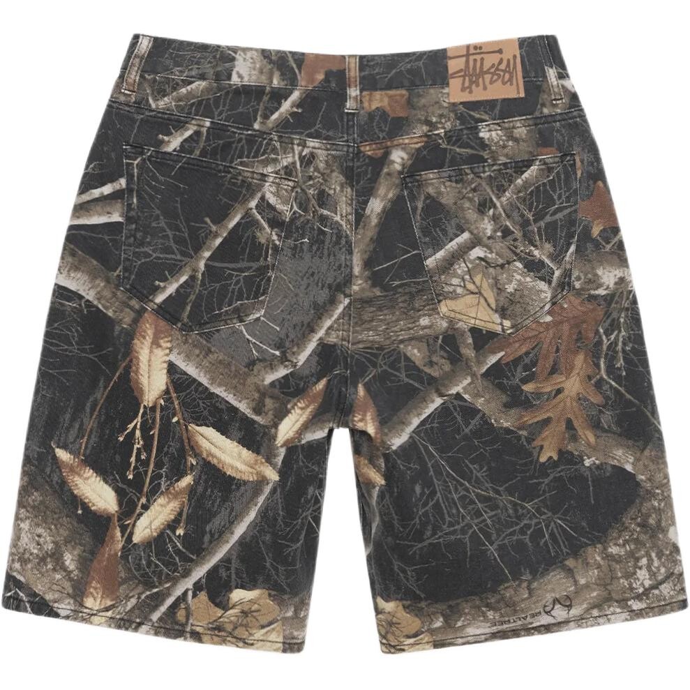 Летняя коллекция 2024 года Джинсовые шорты унисекс камуфляж Stussy, цвет Camouflage — фото 2