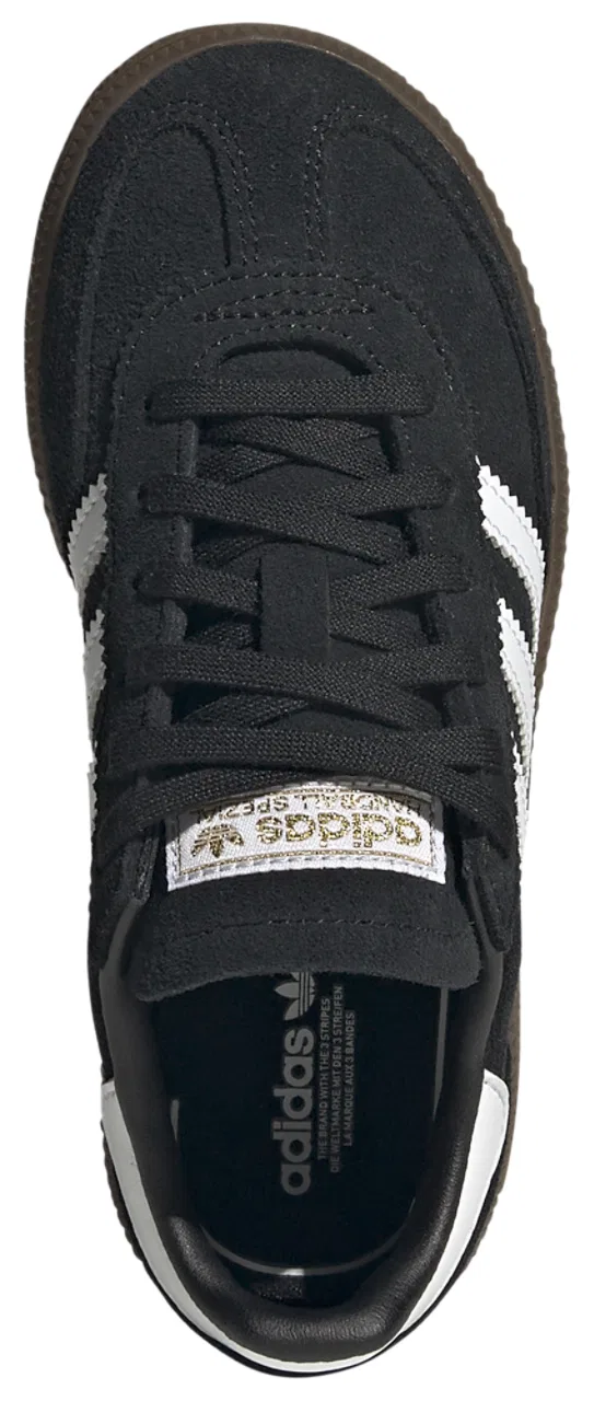 Кеды для мальчиков Handball Spezial Adidas, цвет Black/White/Gum — фото 4