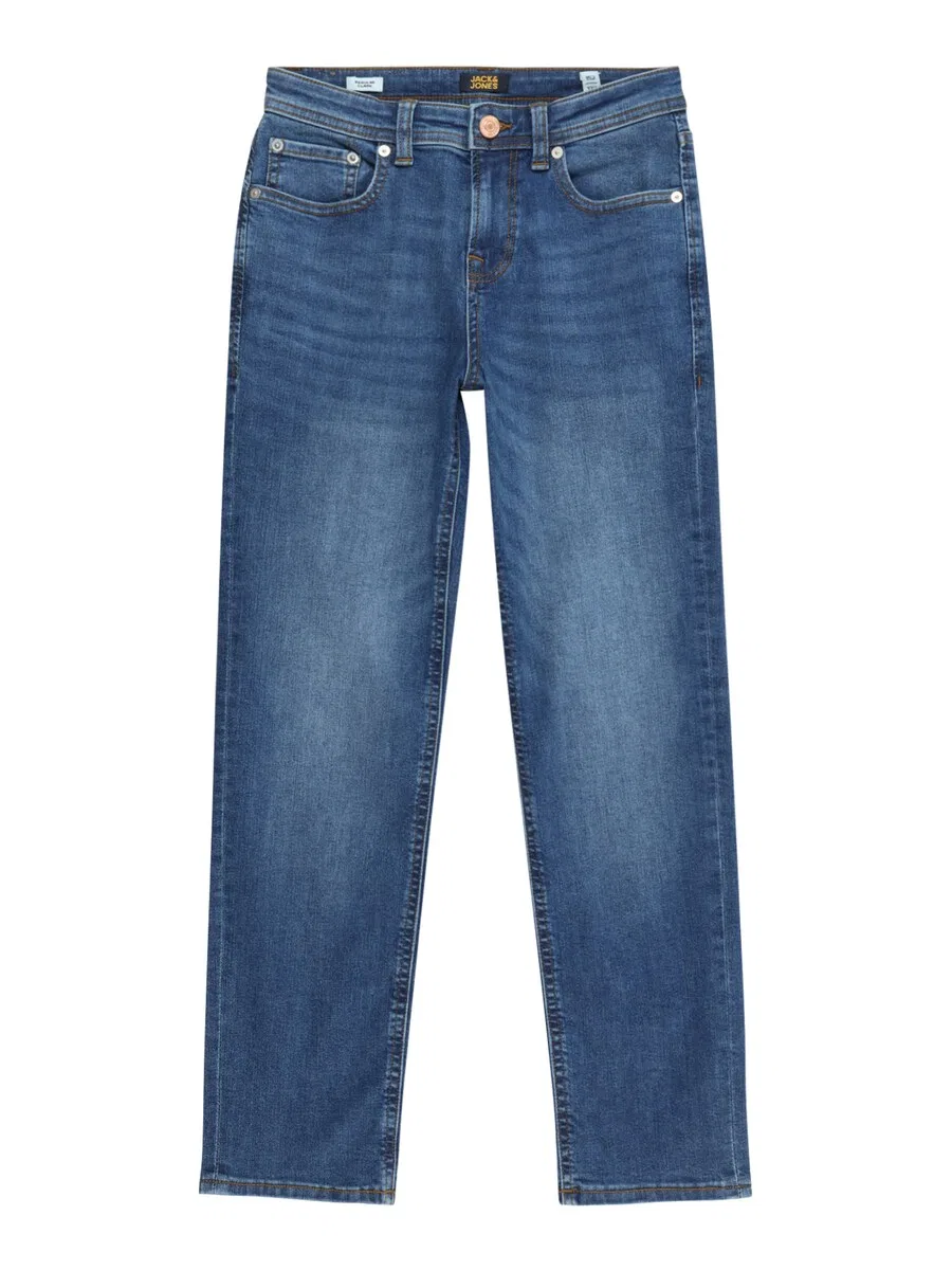 Джинсы Jack & Jones Junior Regular 'JJIClark JJOriginal' синего цвета