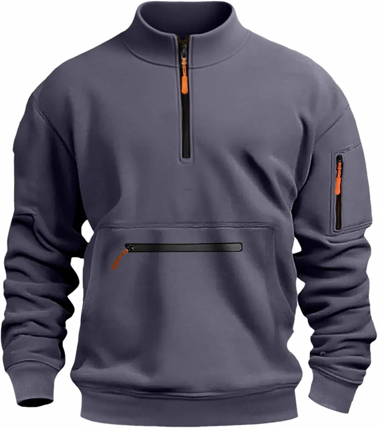 Мужская футболка с длинным рукавом Multi Pocket Generic, Dark Blue — фото 4