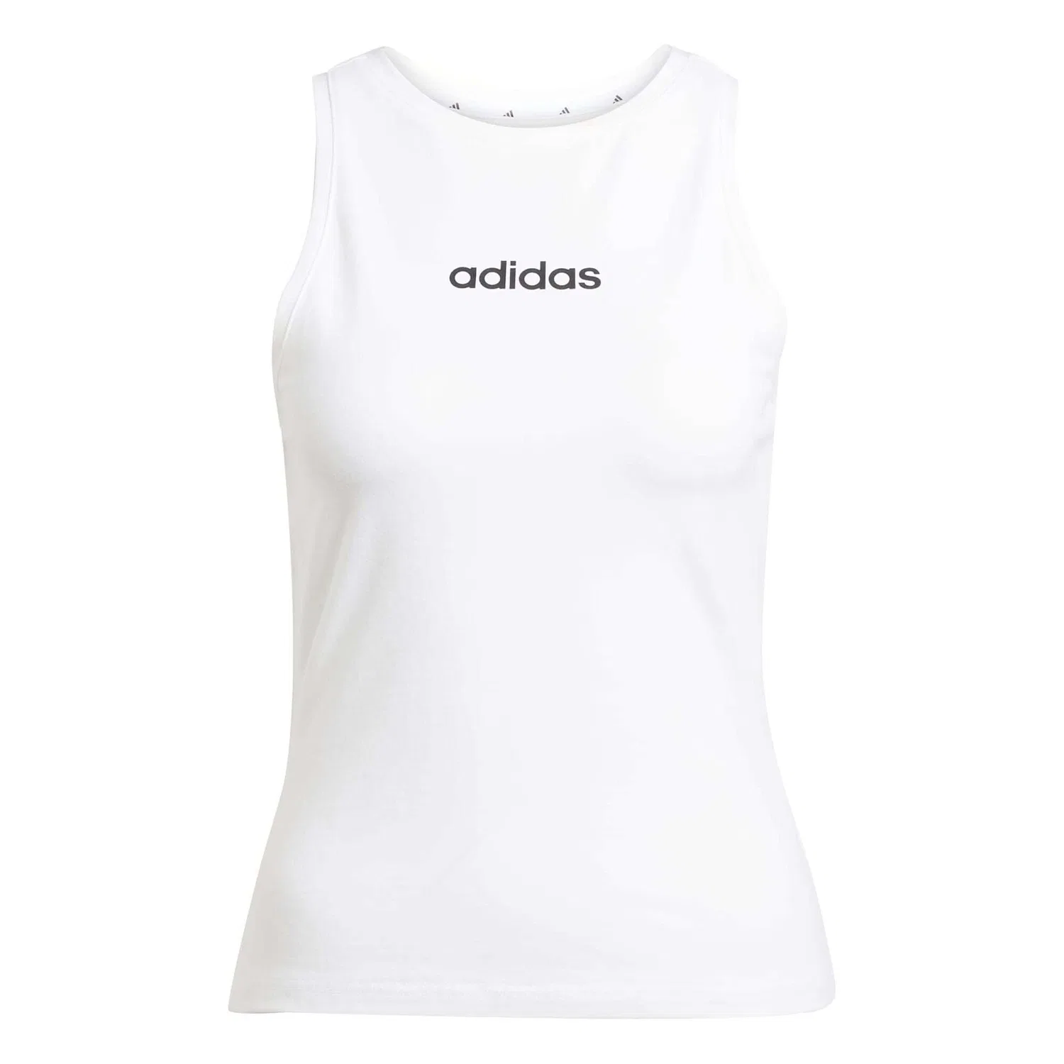 Женский топ без рукавов Lin Sj Tk Adidas, Weiß