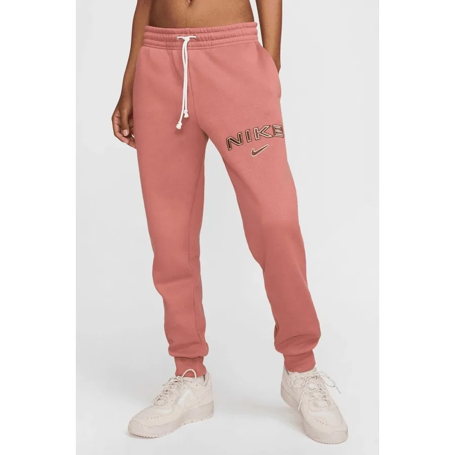 Спортивные брюки с высокой посадкой Sportswear Phoenix Fleece Nike, Терракотовый