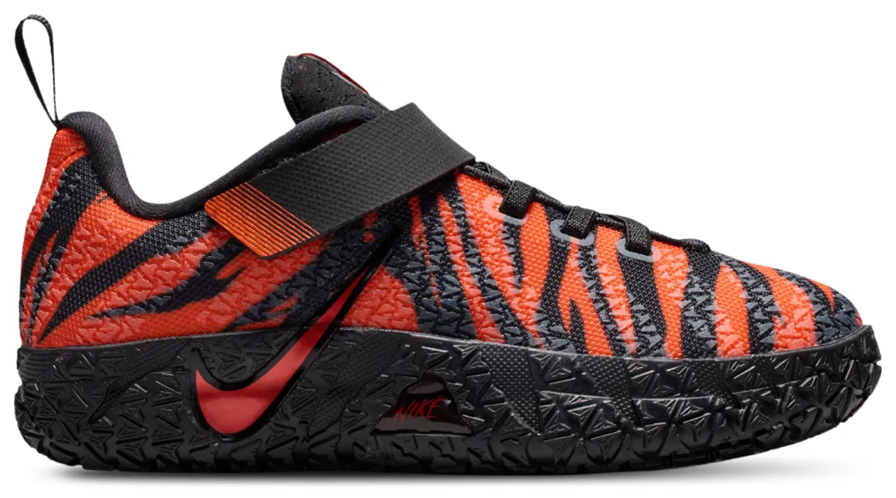 Детские кроссовки для мальчиков с принтом Animal Pack Nike, Univ Red Safety Orange Black