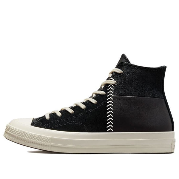 

Кроссовки chuck 70 crafted leather high 'black egret' Converse, черный