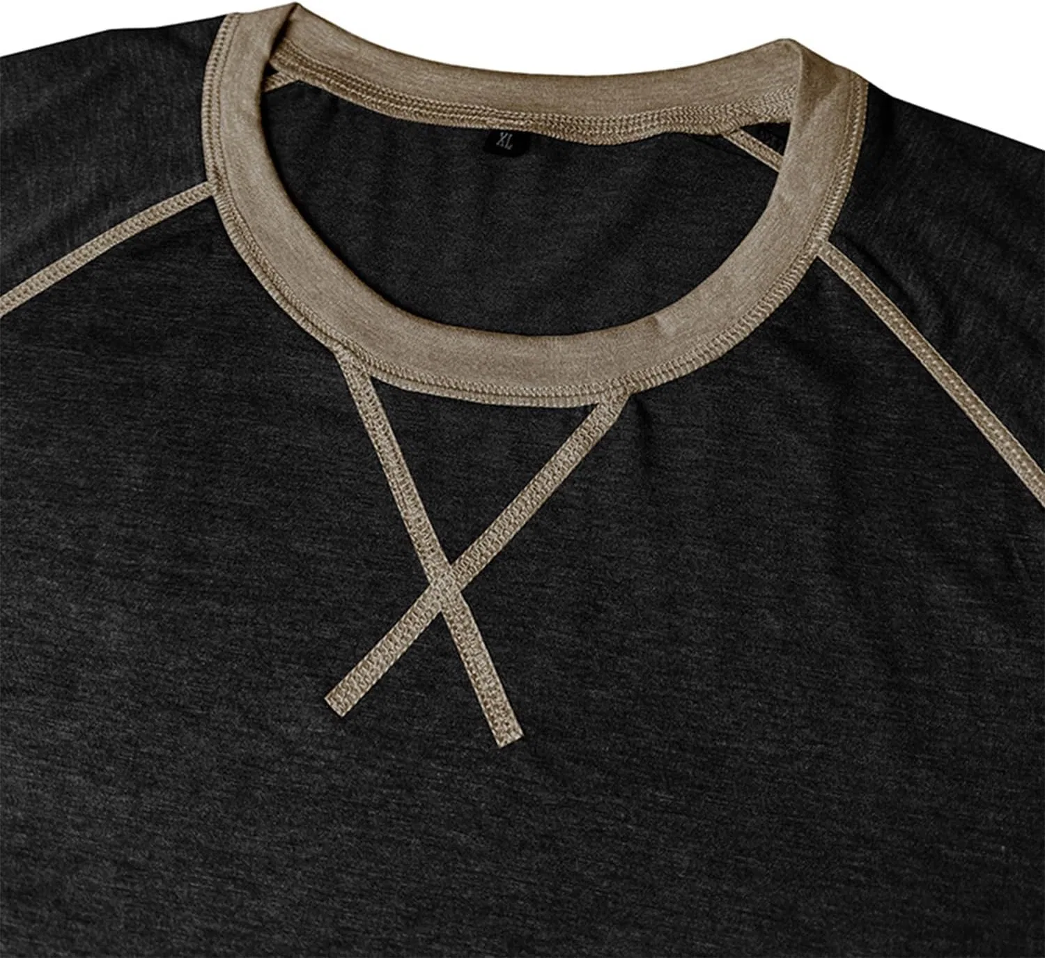 Мужская футболка с цветовым блоком, Lightweight, Green — фото 3