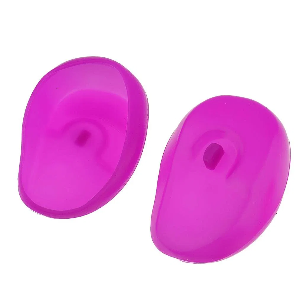 Шапочка для душа Silikon Ohrschutzkappen Jojomis, 4 Paar, Pink — фото 3