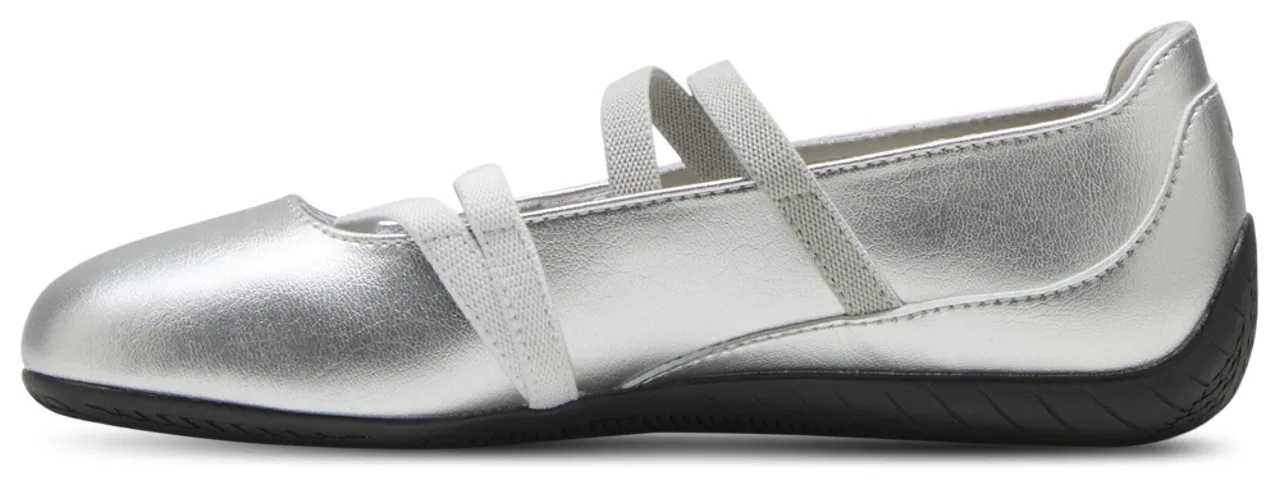 Детские кроссовки Speedcat Ballet PUMA, цвет Puma White/Metallic Ash Grey — фото 2