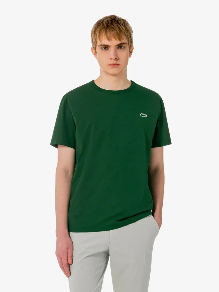 Футболка с принтом LACOSTE, Green — фото 2