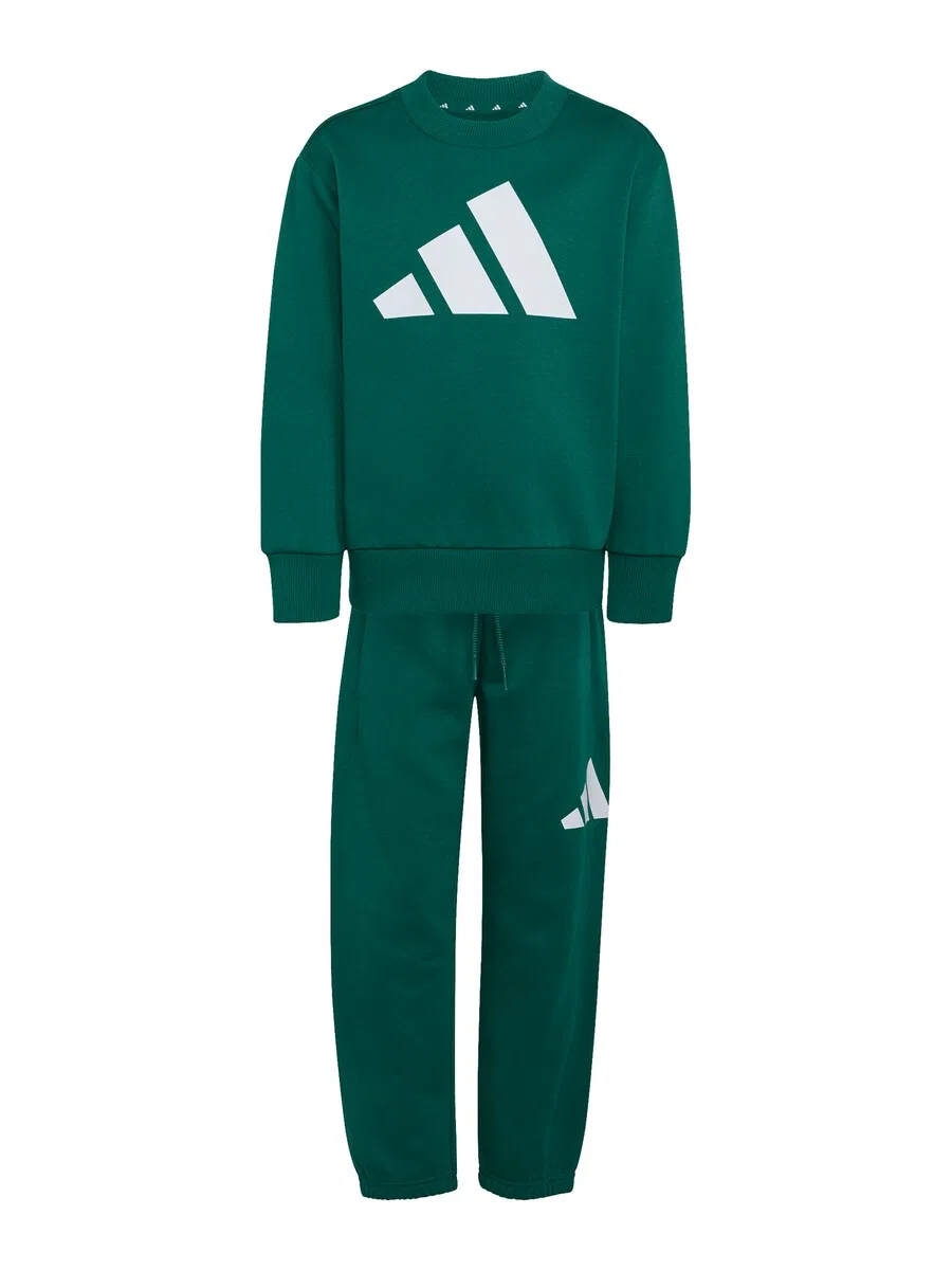 Спортивный костюм ADIDAS SPORTSWEAR 'Essentials' изумрудного цвета