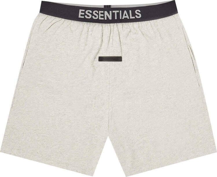 

Шорты Fear of God Essentials Lounge Short 'Light Heather Oatmeal', серый