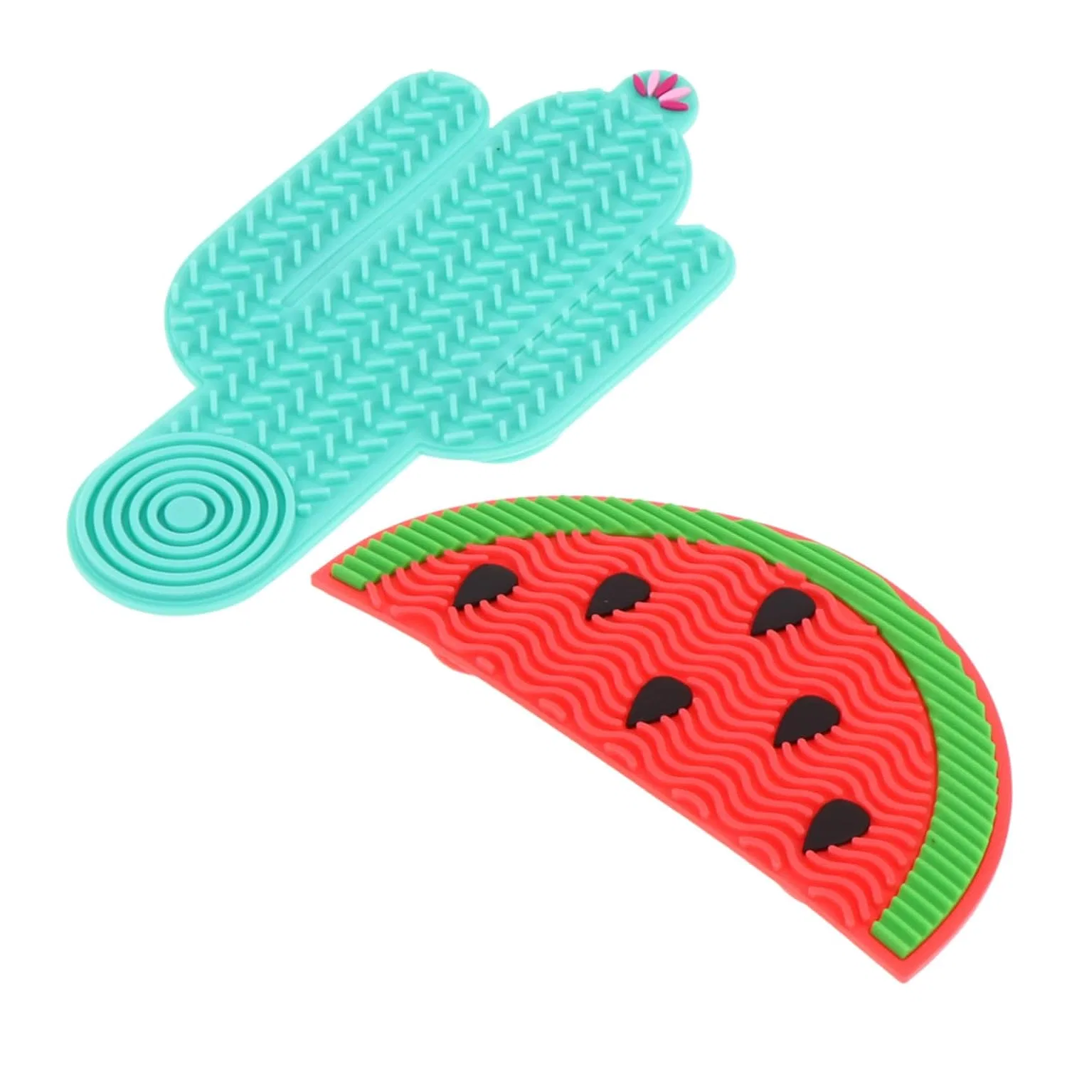 Скребок для кистей и спонжей, 2 шт, SAFIGLE, 15x7x0.5 см, Assorted colours