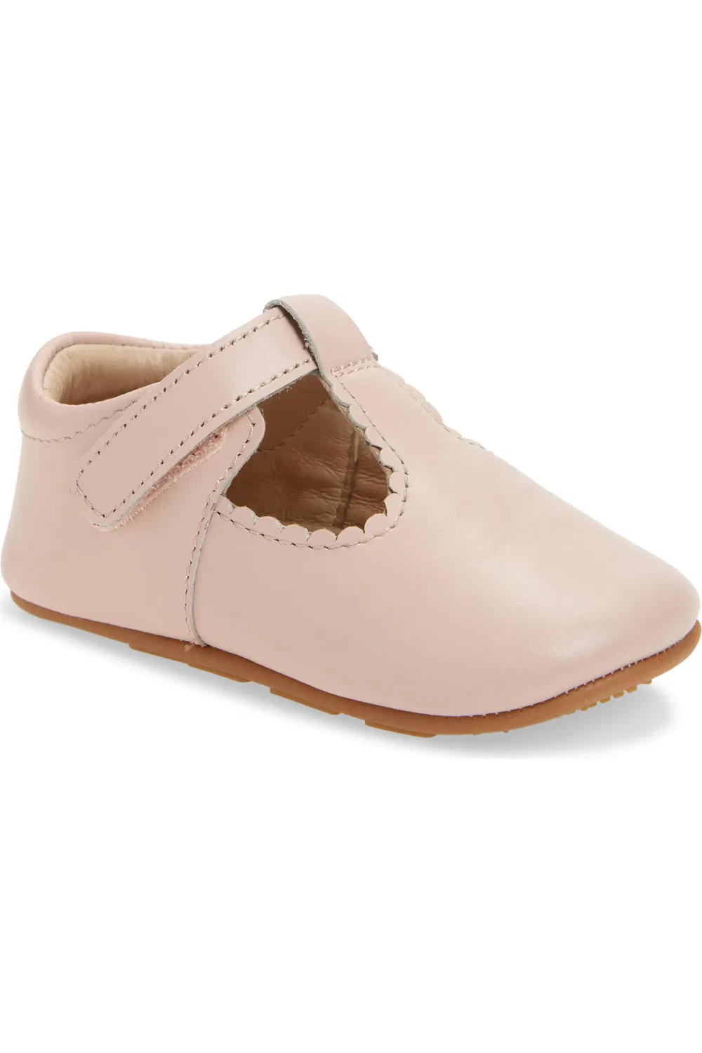Младенческие туфли T-strap с регулируемым ремешком Rose OLD SOLES, Dalia