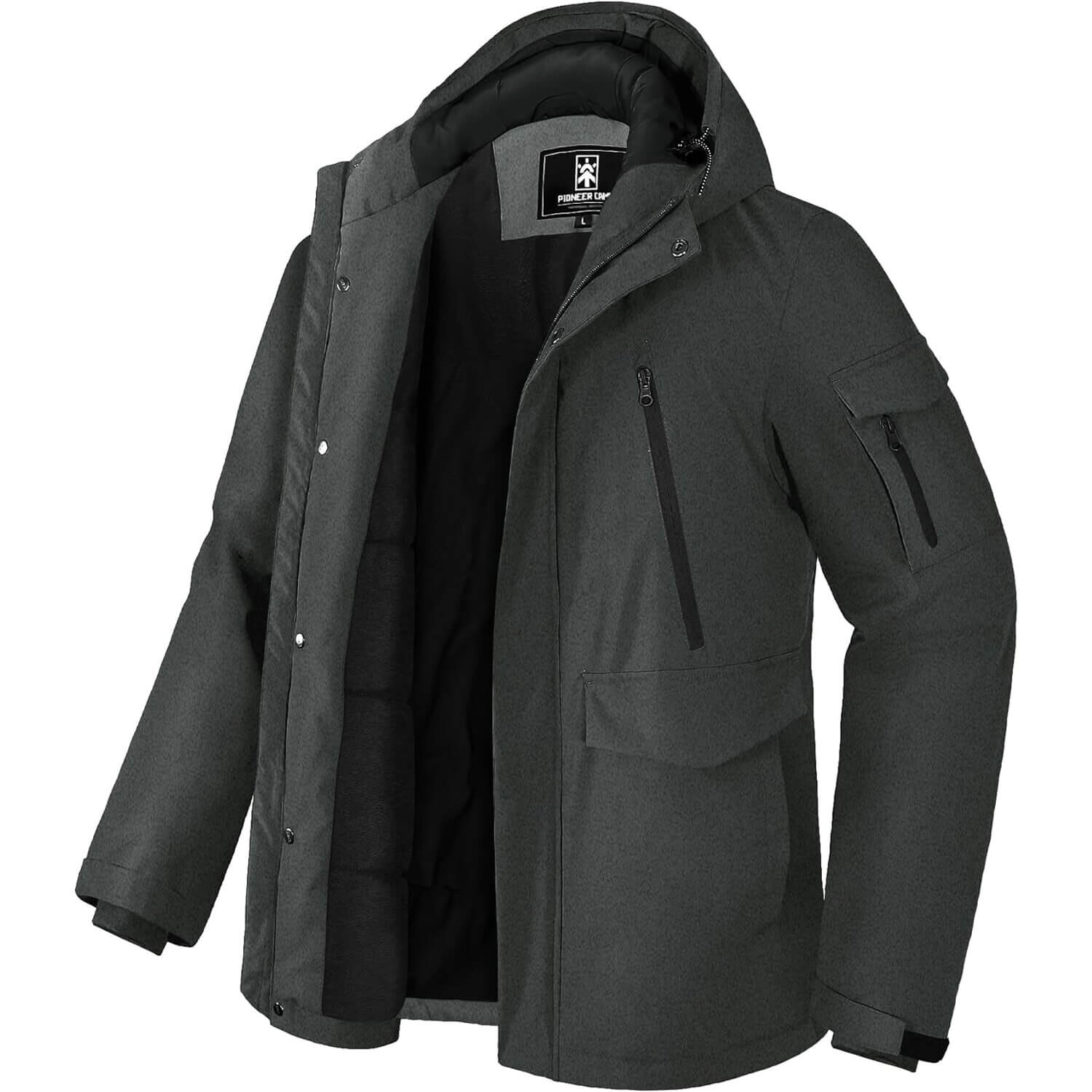 

Куртка Pioneer Camp Waterproof Fleece Lined Warm, серый