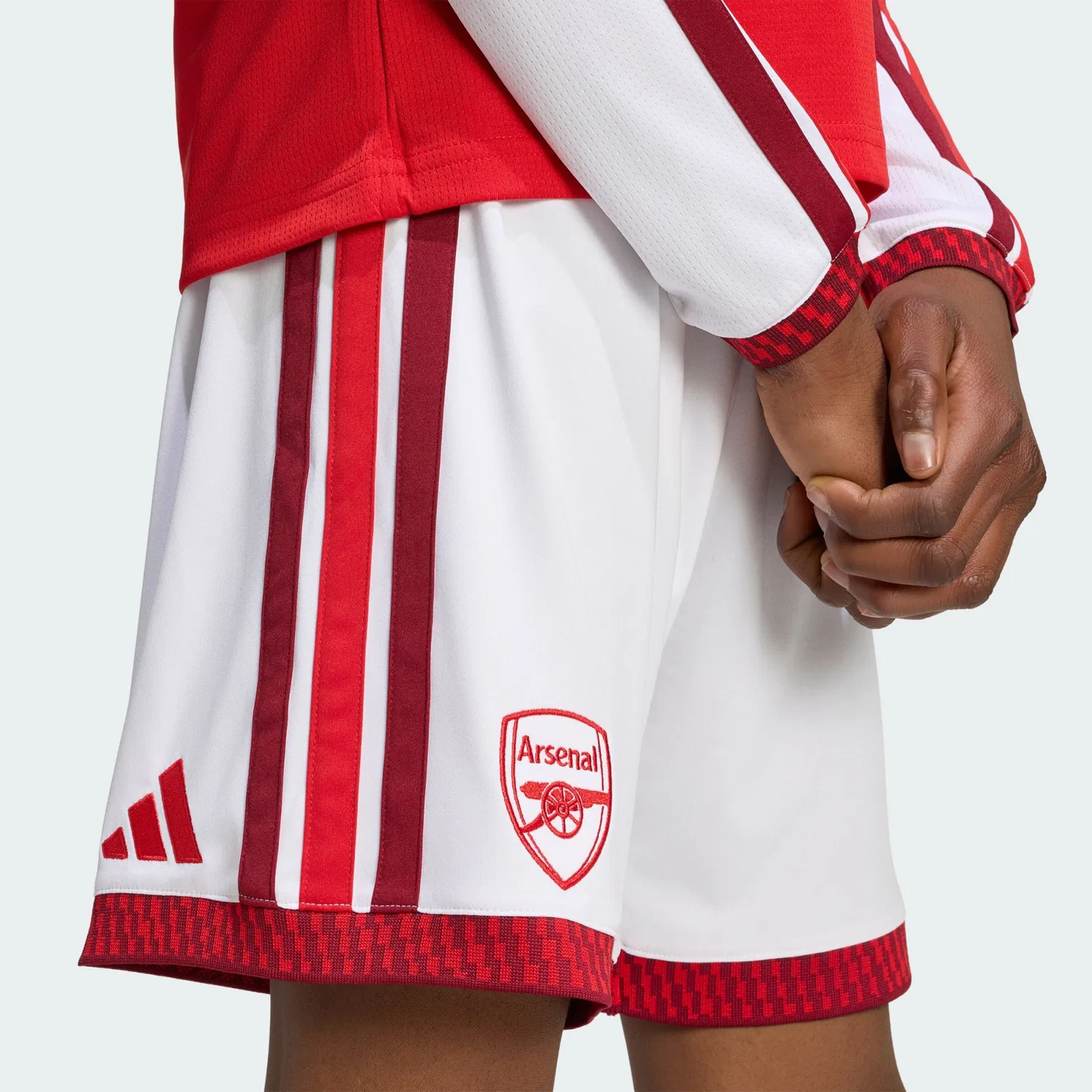 Спортивные брюки Adidas Performance Regular Workout Pants FC Arsenal 26/27 белого цвета — фото 4