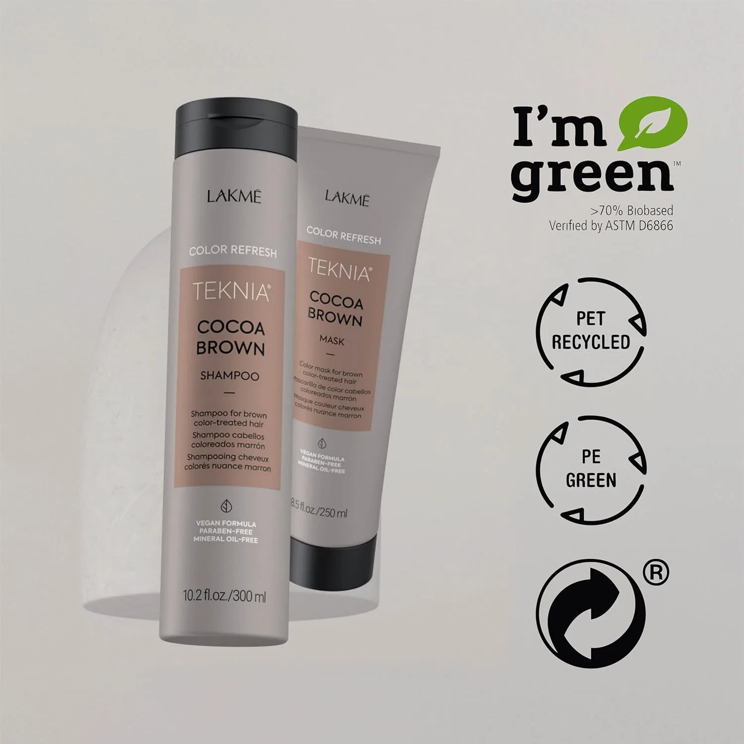 Шампунь «Teknia Refresh Cocoa Brown» от Lakme, 300 мл Lakmé — фото 4