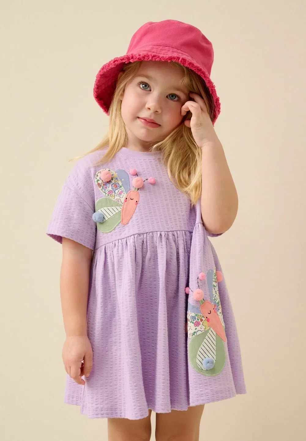 Платье из трикотажа стандартного кроя Next, Lilac Purple
