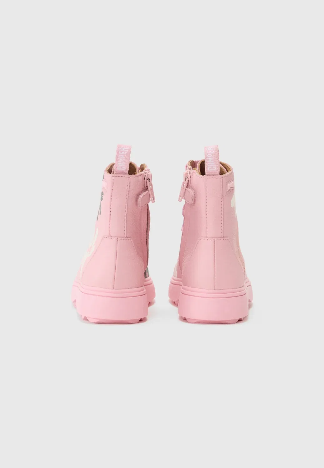 Классические ботильоны Camper, Medium Pink — фото 3