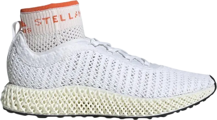 

Кроссовки Adidas Stella McCartney x Wmns Alphaedge 4D 'Core White True Orange', оранжевый