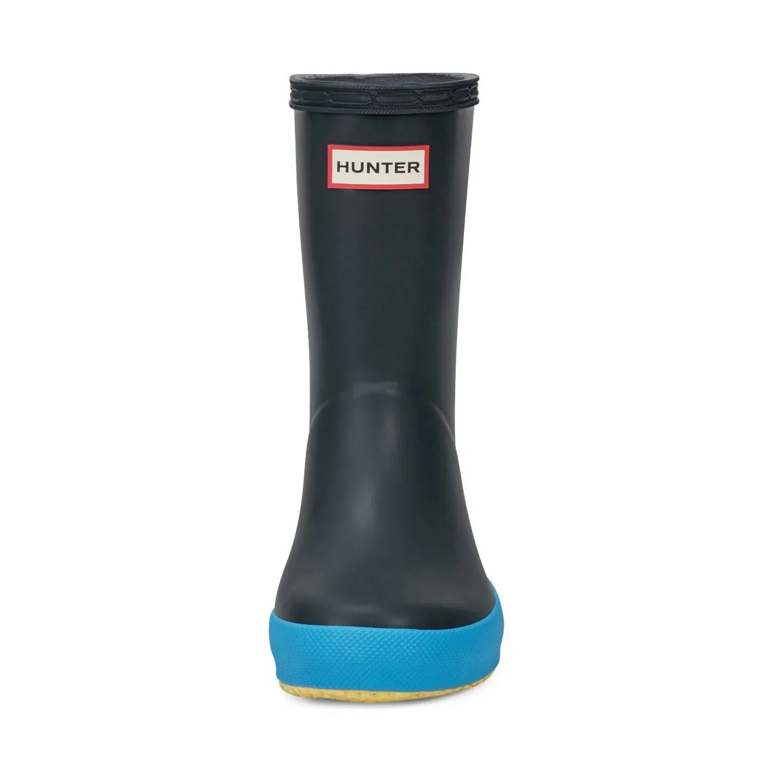 Детские резиновые сапоги для мальчиков водонепроницаемые Kids First Classic Rain Boots Hunter, темно-синий — фото 2
