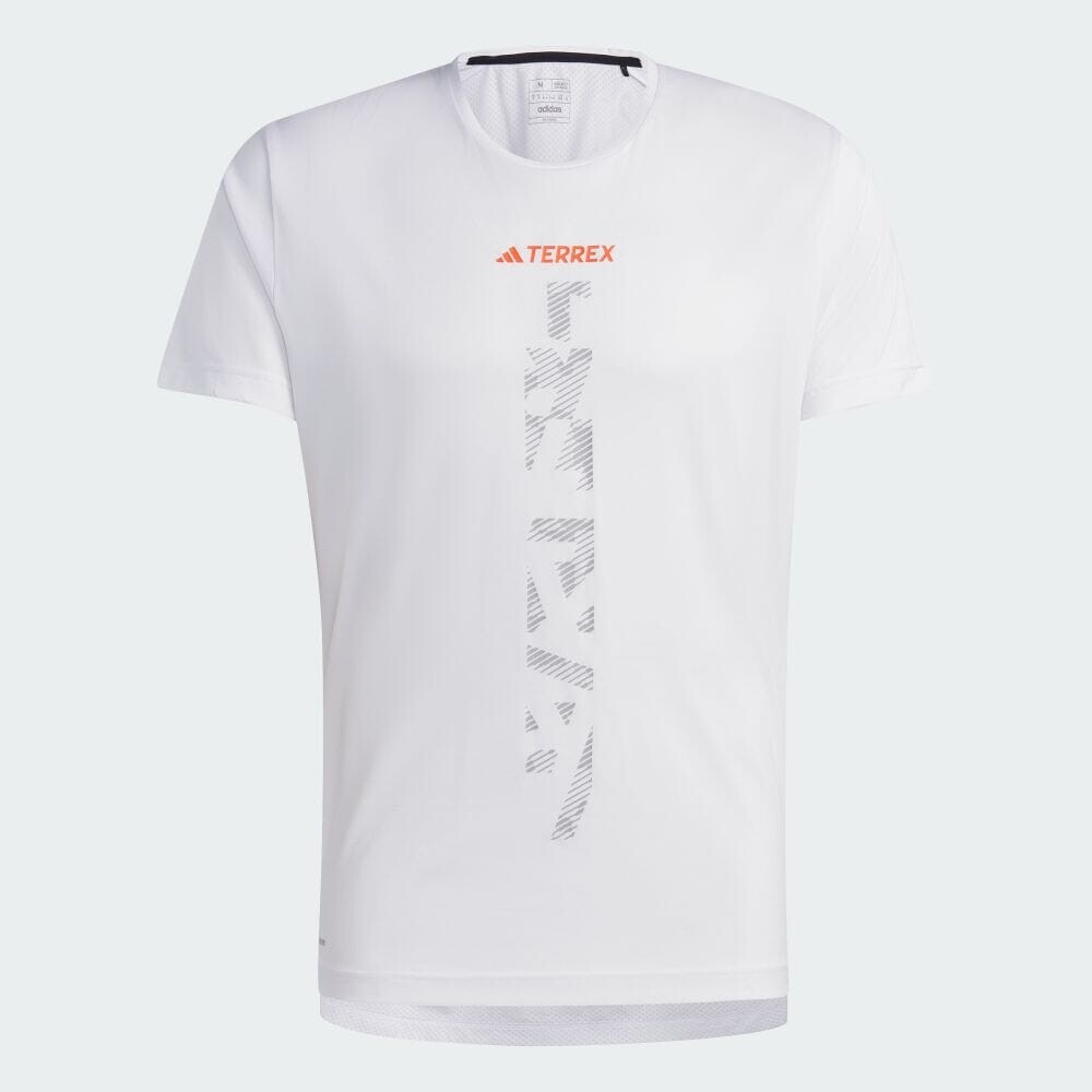 

Футболка Adidas Terex Agravik Trail Running, белый