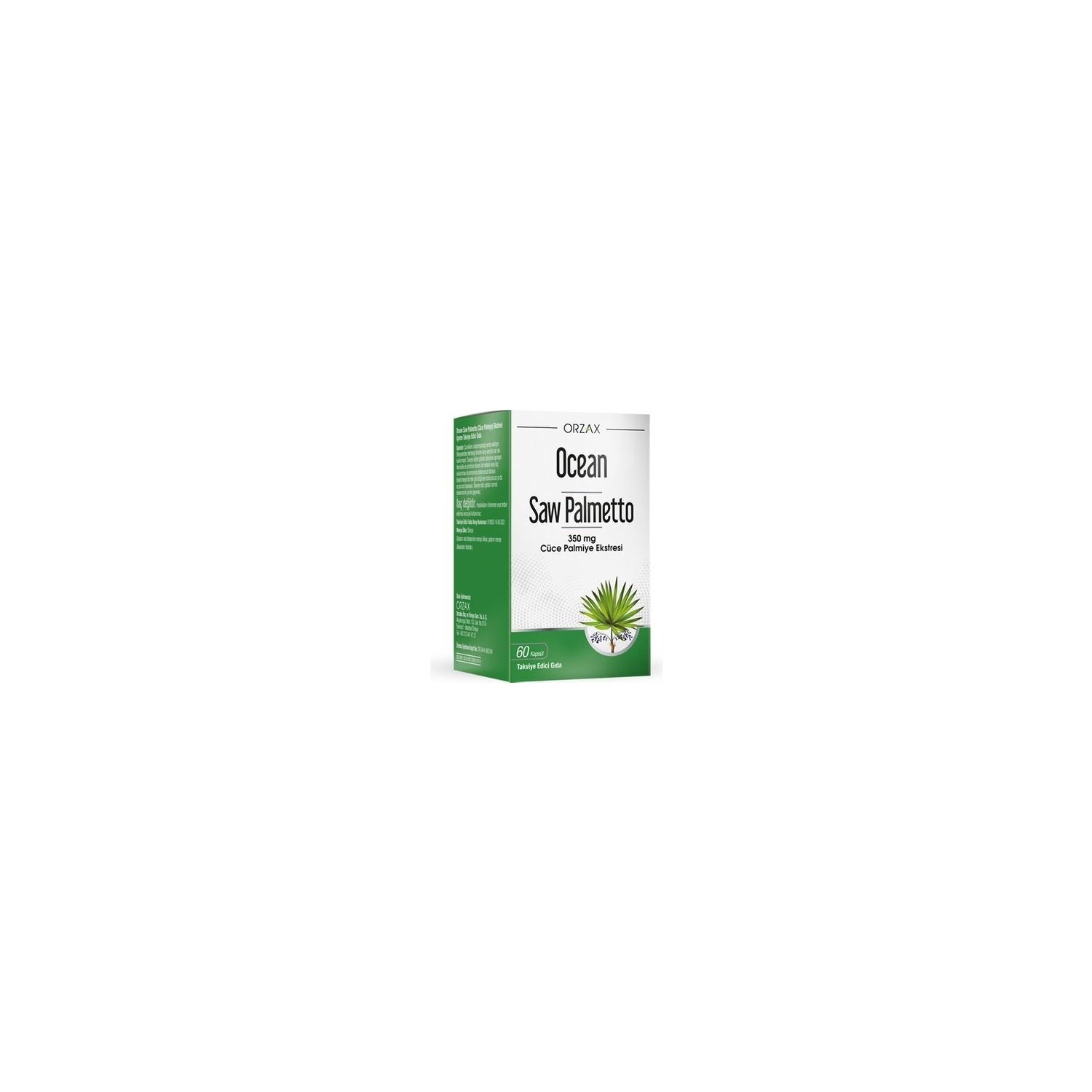 

Добавка Ocean Saw Palmetto, 60 капсул
