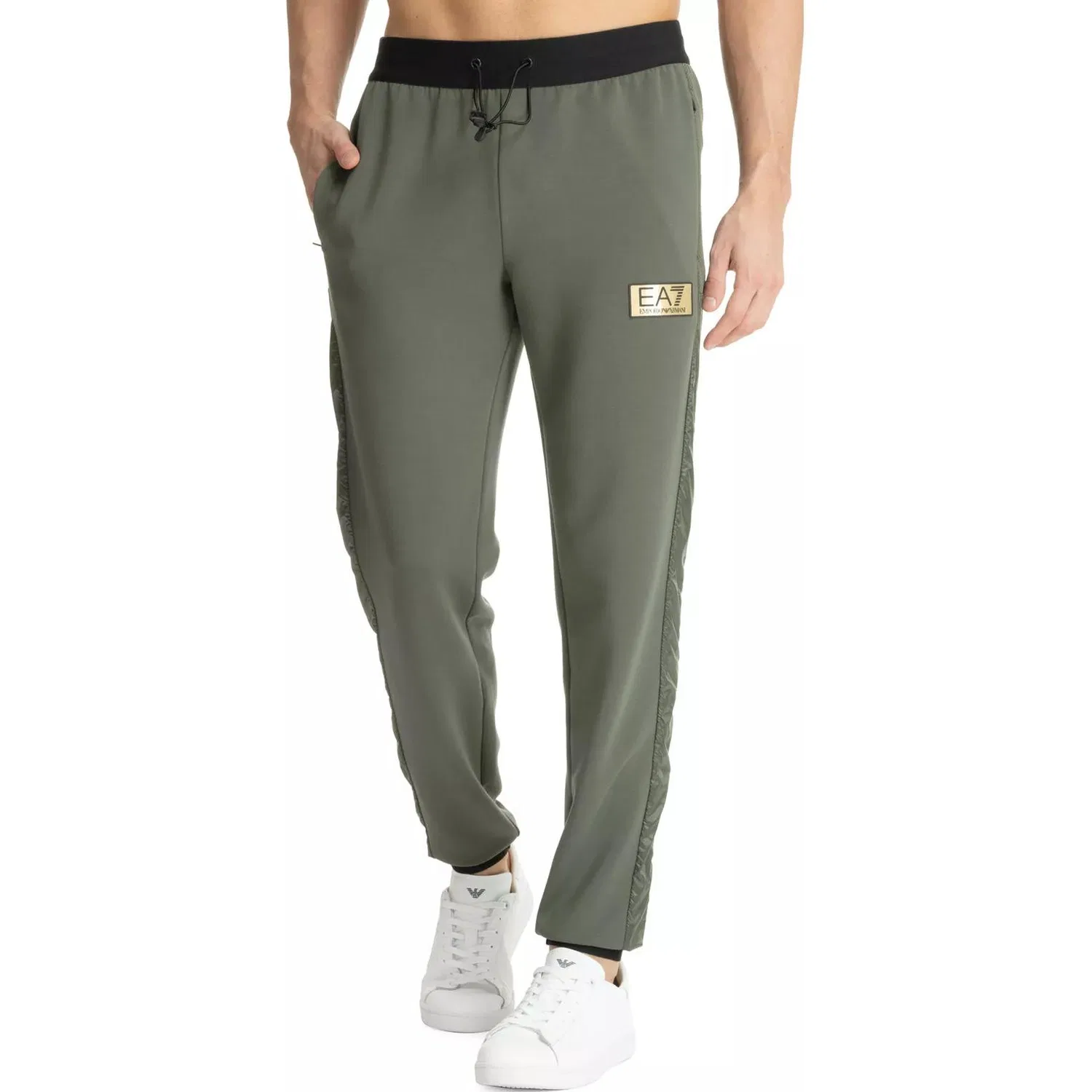 Мужские повседневные брюки с длинным рукавом EMPORIO ARMANI, Green